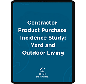 HIRI Contractor Product Purchase Incidence Yard Outdoor Living Ipad Icon