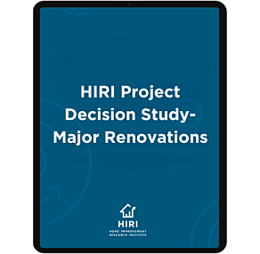 HIRI Project Decision Study Major Renovations Ipad Icon